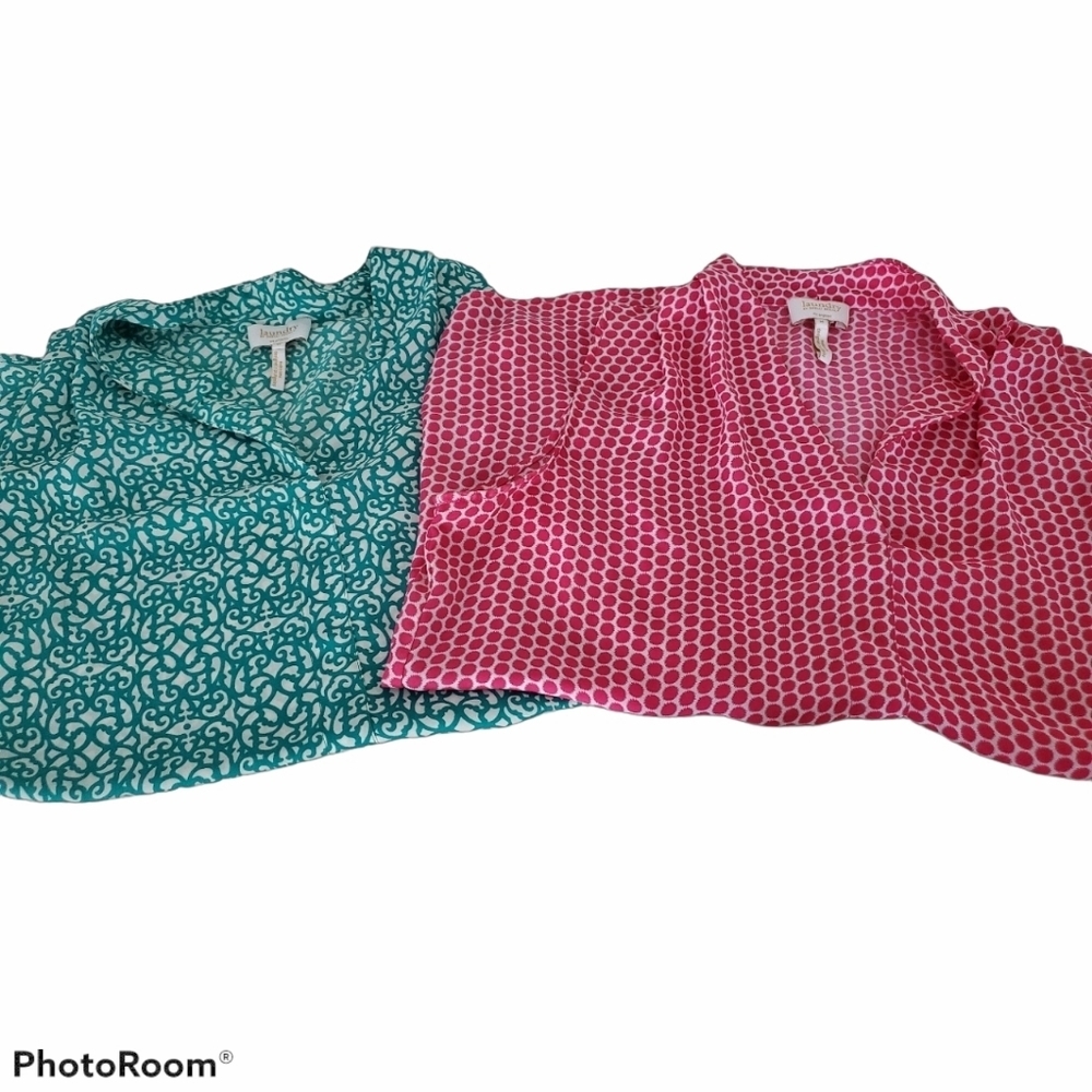 Laundry by Shelli Segal Set of 2 Print Tops